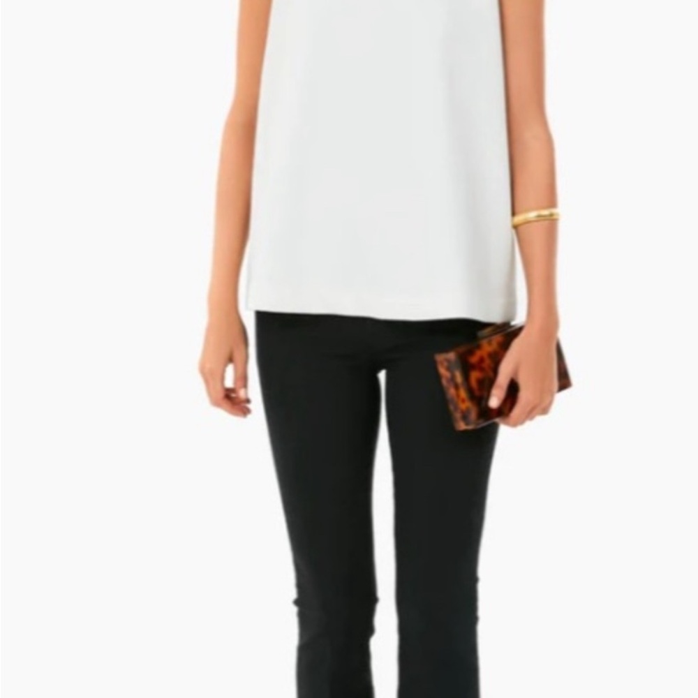 Tuckernuck White Sleeveless Blouse